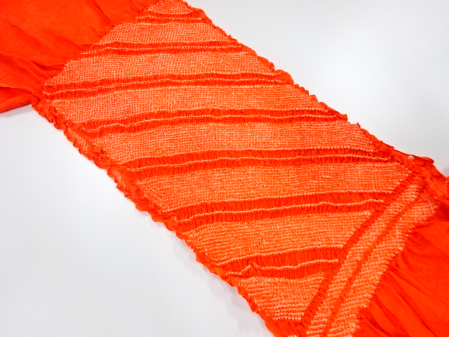 JAPANESE KIMONO / OBIAGE FOR FURISODE / SHIBORI